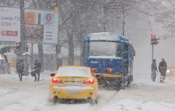 Сніг в Україні